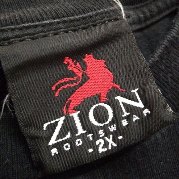 Zion Rootswear Bob Marley Singing Portrait T-Shirt - Picture 4 of 9